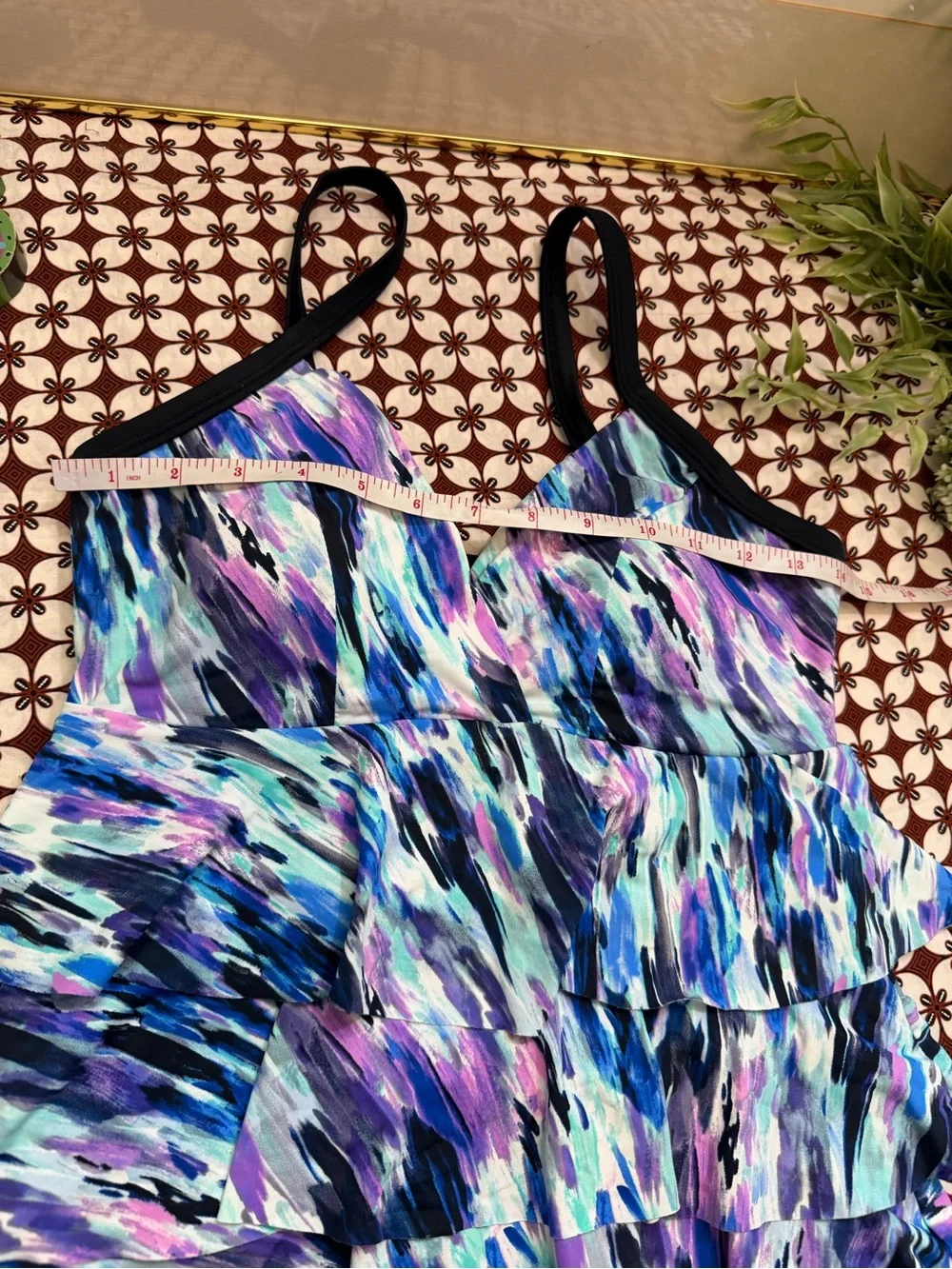 Tummy thinner Ruffle One-Piece Swimsuit